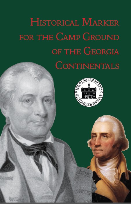 Historical Marker for the Campground of the Georgia Continentals
