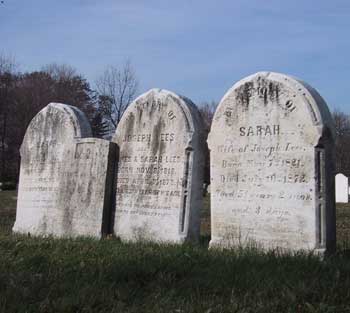 four 19th-century stones